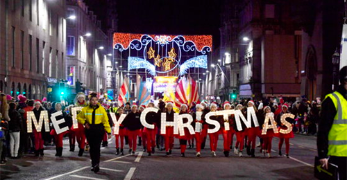 aberdeen christmas lights parade