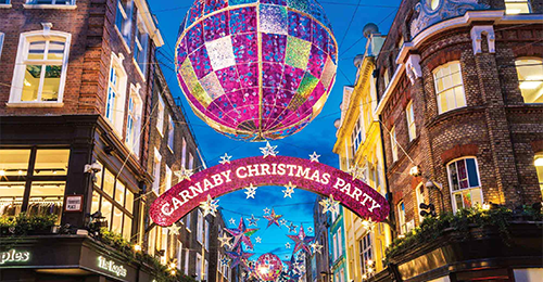 carnaby street christmas lights