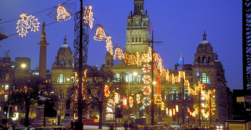 glasgow christmas lights